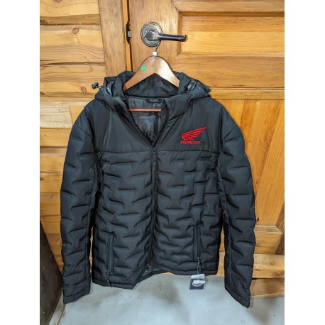Manteau d'hiver isolé Honda Noir