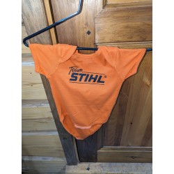 Infant Short Sleeve Baby Rib Bodysuit