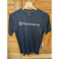T-Shirt Husqvarna Noir Dygn (S)