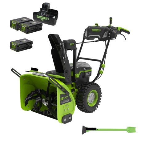 Greenworks 24-inch cordless snow blower