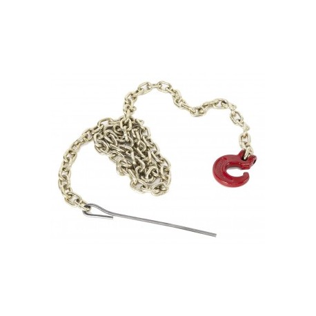 Chaîne-élingue 6mm x 2.1mm (1/4'' x 7') avec crochet en ''C